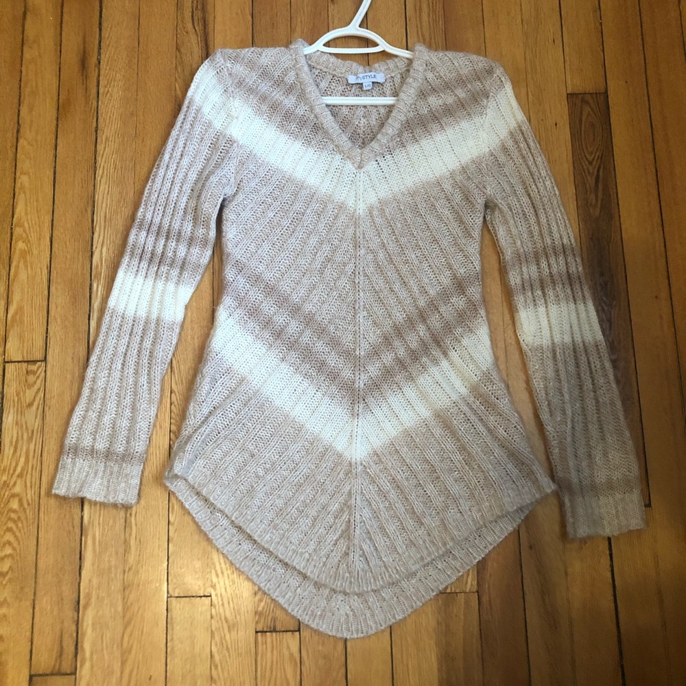 V long sweater